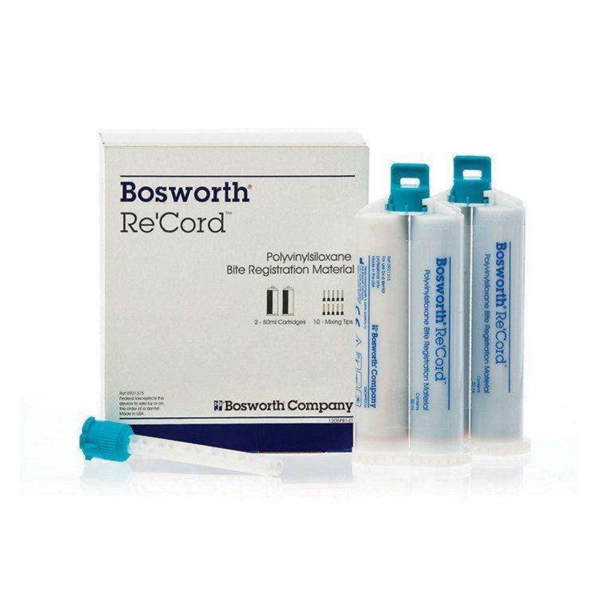 Keystone 0921315 Re'Cord VPS Bite Registration Material Standard Pack 50 mL 2/Pk Keystone 0921315 Re'Cord VPS Bite Registration Material Standard Pack 50 mL 2/Pk